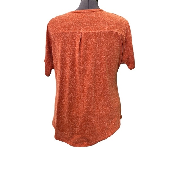 Terra & Sky Women's size 1X rust/Orange colorway Graphic Short Sleeve T-Shirt - Picture 5 of 8